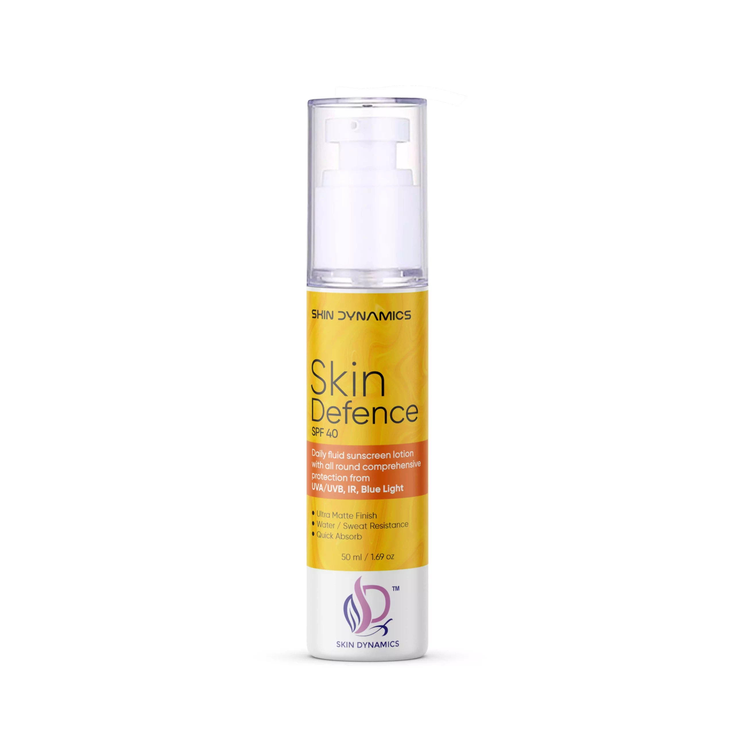 Skin Defence SPF 40 Sunscreen Lotion - 50 ml Spray - Image 2