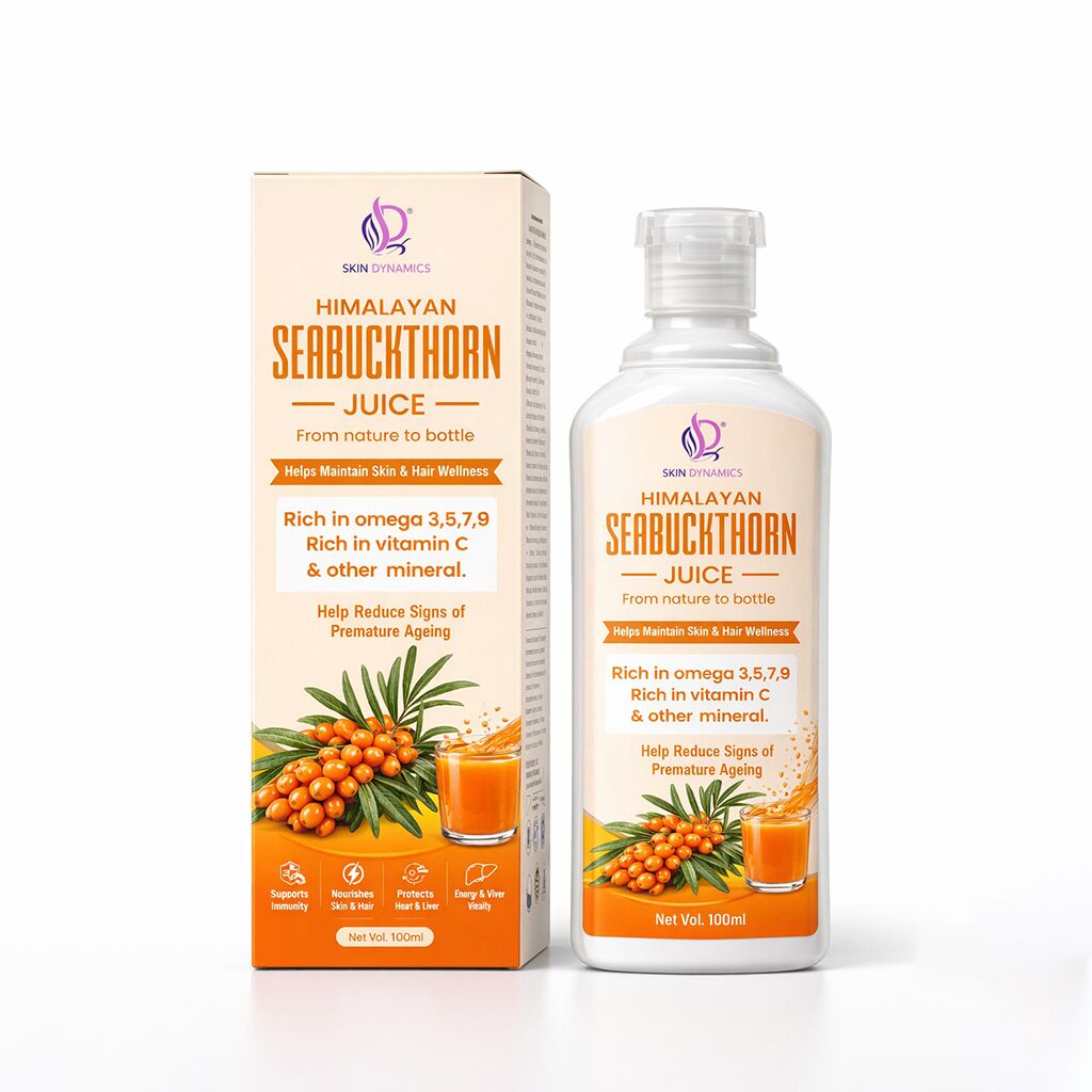 HIMALAYAN SEABUCKTHORN JUICE — From nature to bottle An anti ageing formula. -500 ml - Image 3