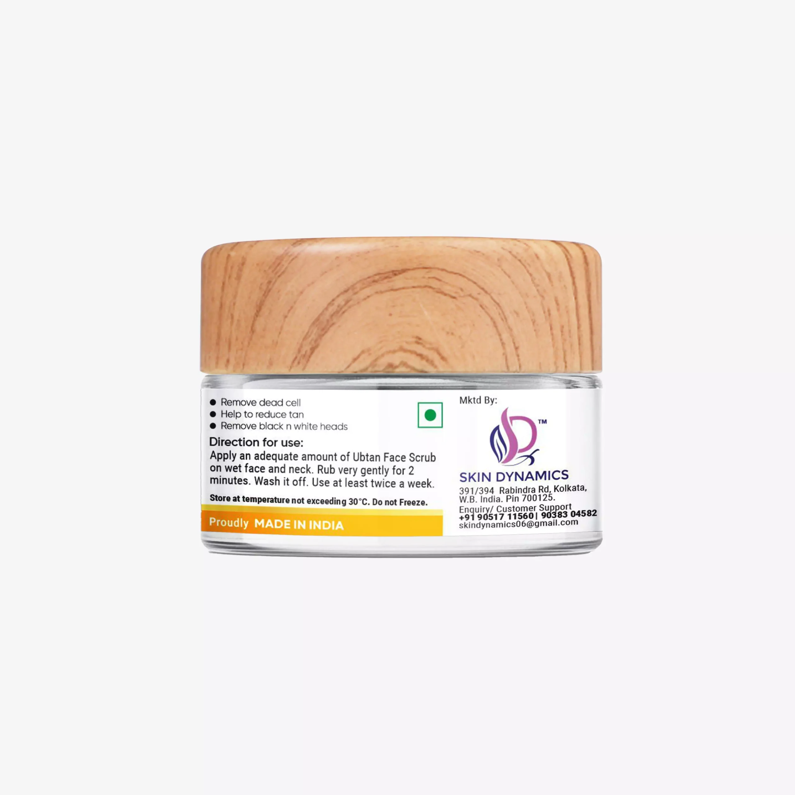 Ubtan De-tan Scrub - 40 gram Jar - Image 2