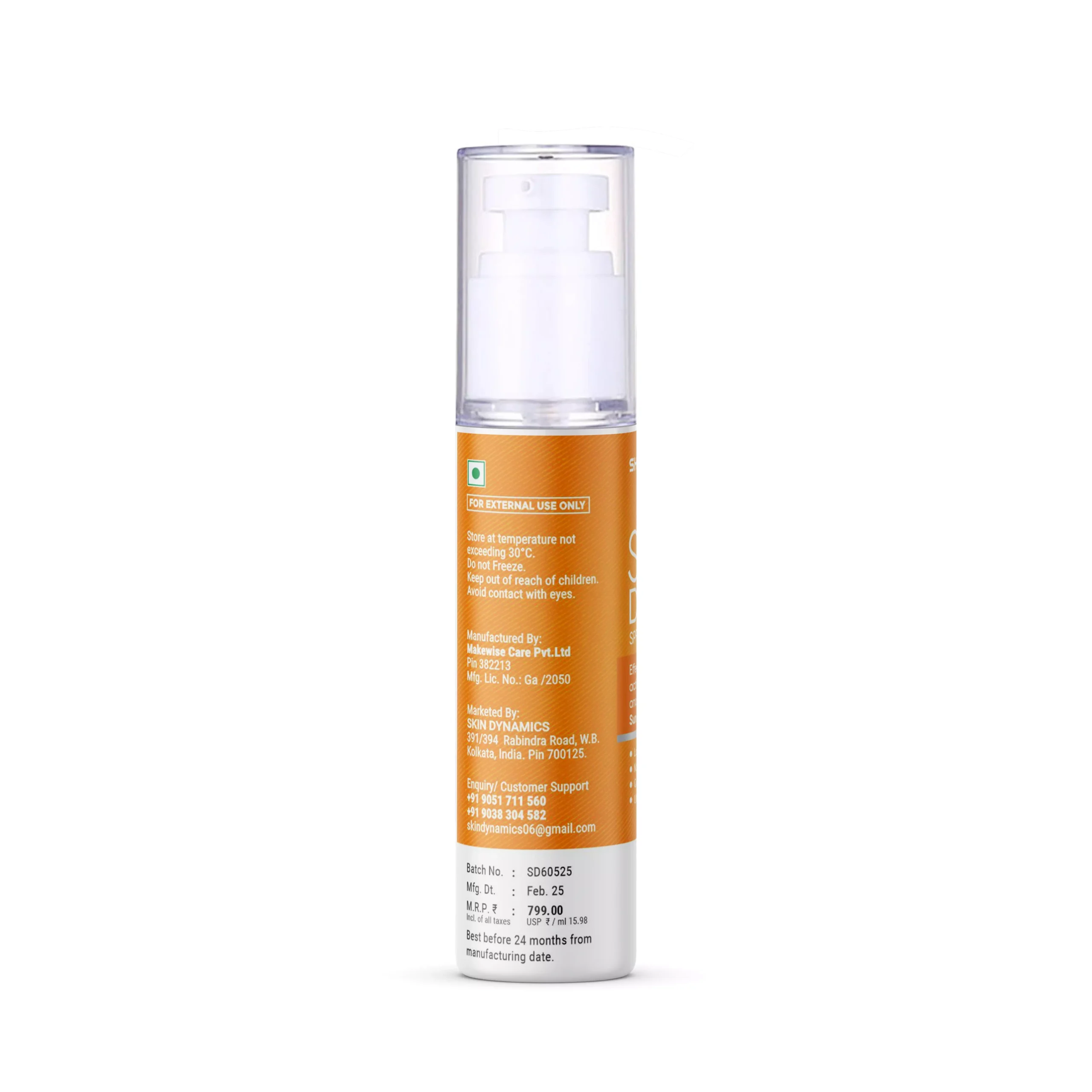 Skin Defence SPF 60+ PA++++ Lotion - 50 ml Spray - Image 3