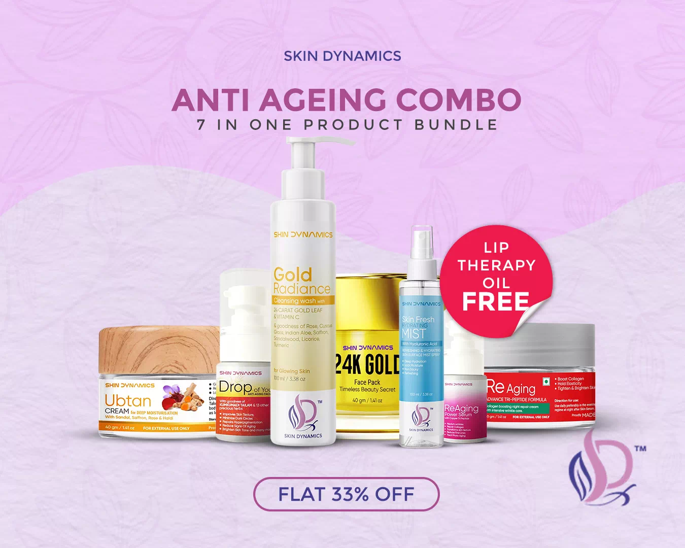 Anti ageing combo- 7 in One Product Bundle