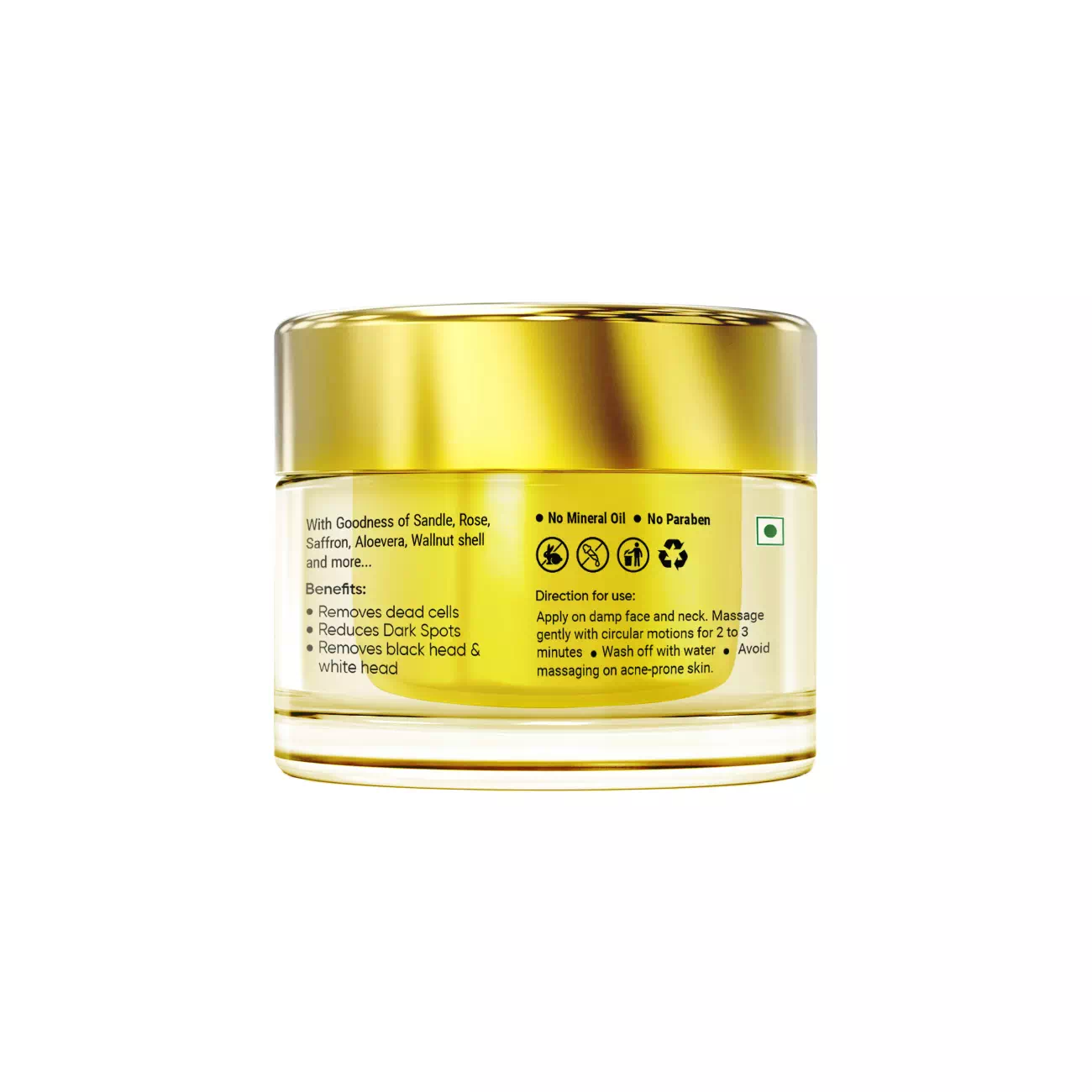 24K Gold Exfoliating Scrub - Image 2