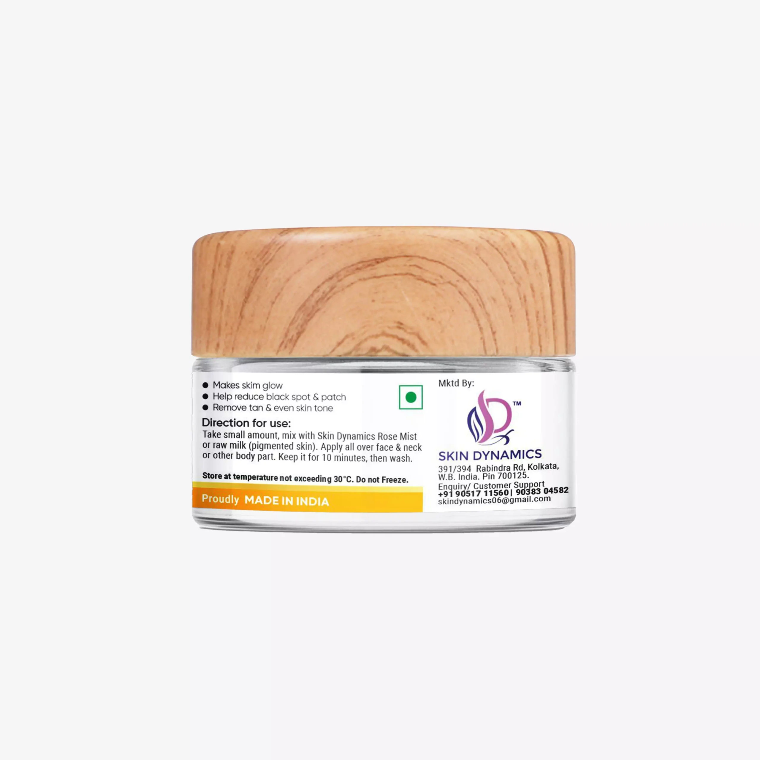 Ubtan Face Mask - 40 gram Jar - Image 2