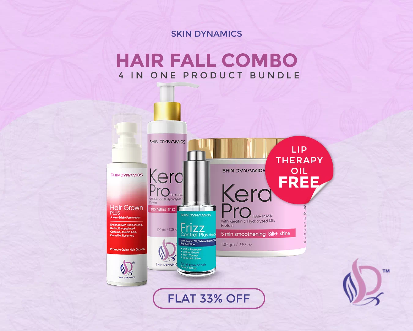 Hair fall combo - 4 in One Product Bundle